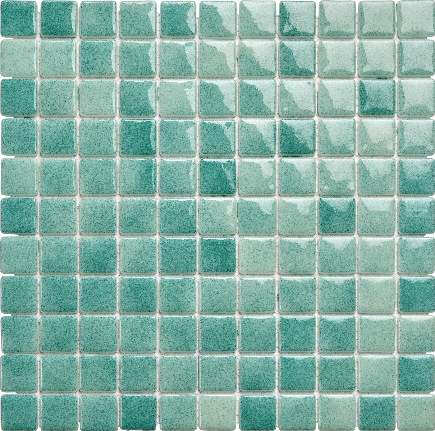 Recycled Glass Tiles, suitable works great for swimming pools | Light green