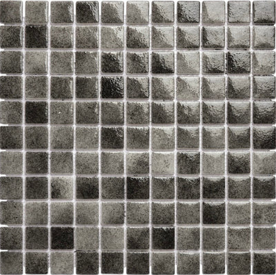 Recycled Glass Tiles, suitable works great for swimming pools | Dark grey